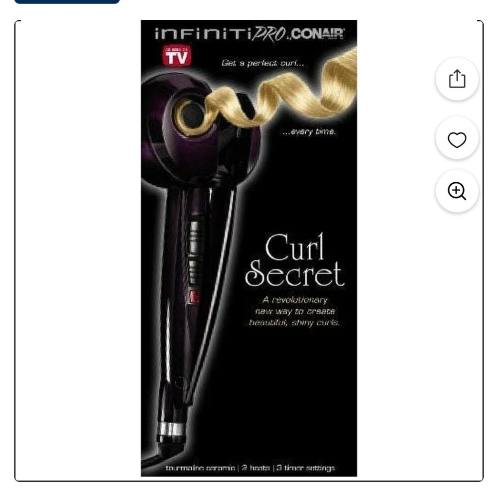 Conair Infiniti Pro Curl Secrets Hair Curling Tool